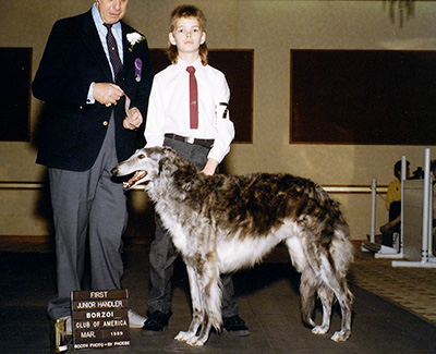 1989 Novice Junior Showman Class - 1st