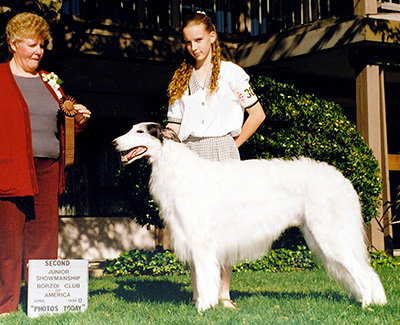 1996 Open Junior Showman Class - 2nd