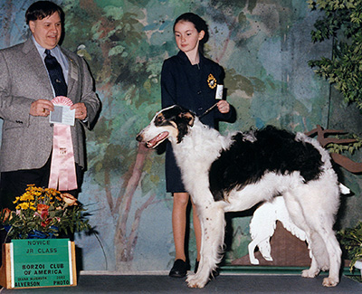 2002 Novice Junior Showman Class - 1st