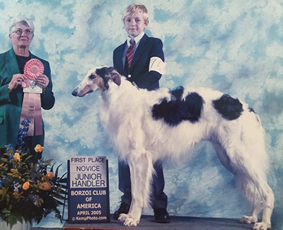 2005 Novice Junior Showman Class - 1st