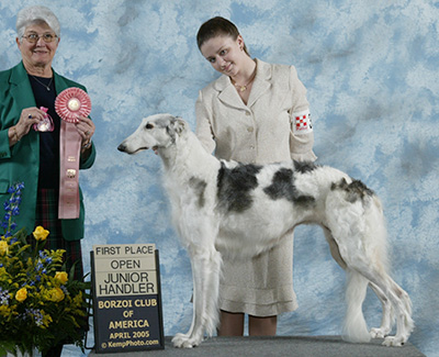 2005 Open Junior Showman Class - 1st