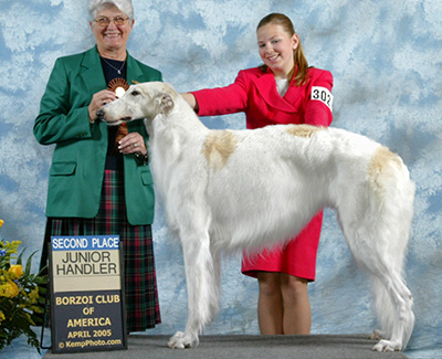 2005 Open Junior Showman Class - 2nd