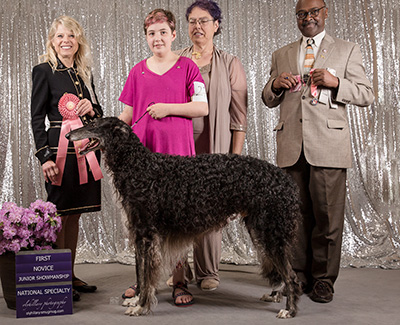 2019 Novice Junior Showman Class - 1st